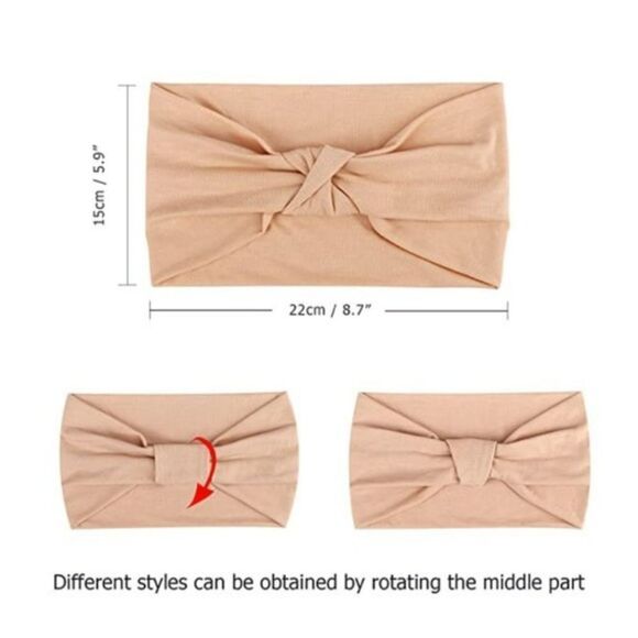 TWO Pre-Knotted African Headbands Various Colors of Your Choice. - Picture 3 of 5